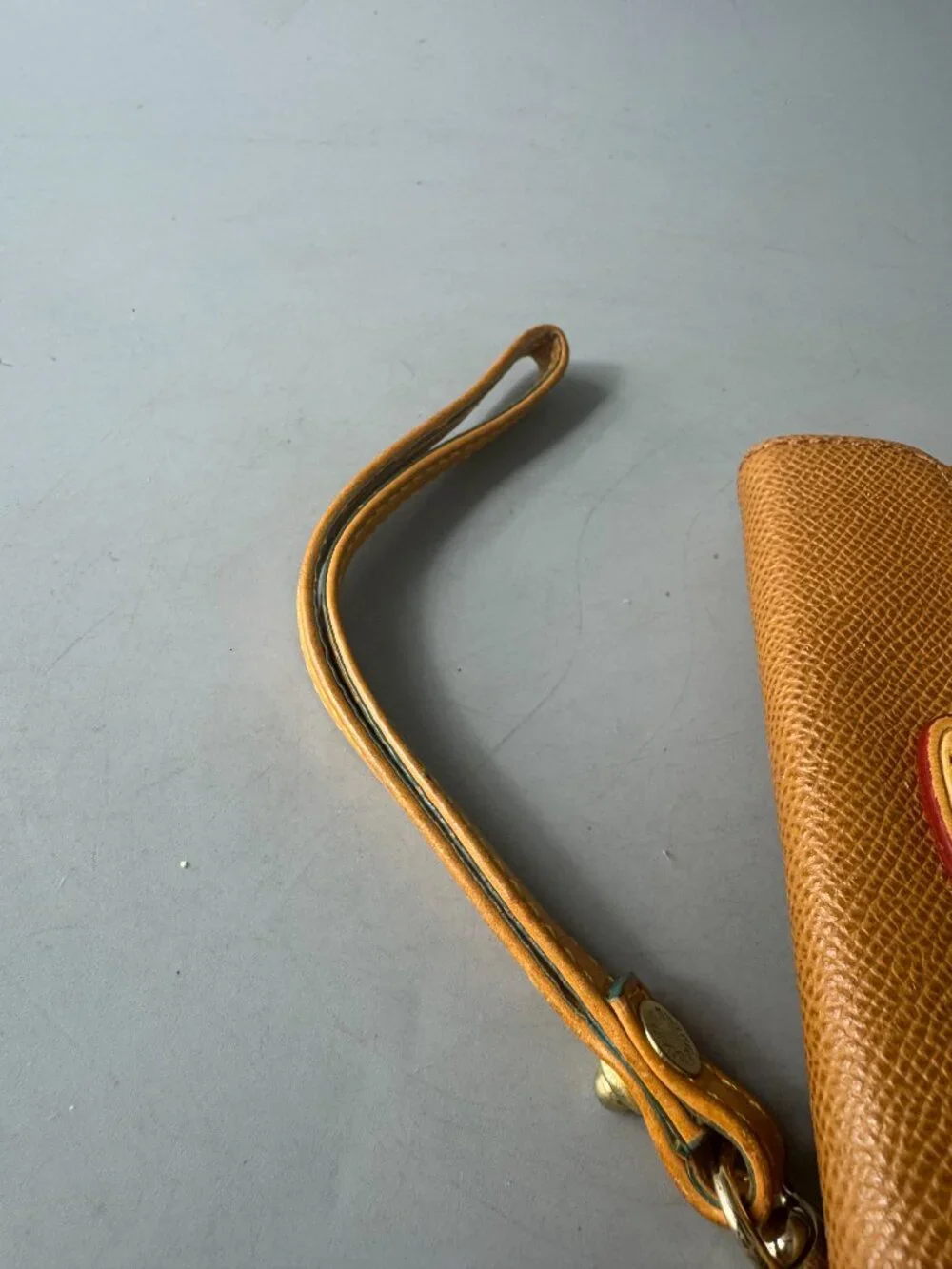 Dooney & Bourke Tan Leather Pouch/Wristlet